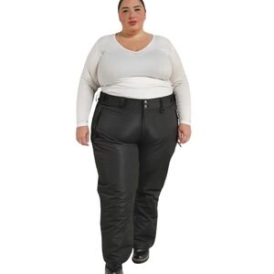 Arctix Plus Size Womens Black Insulated Ski Pants size 2X/2TG